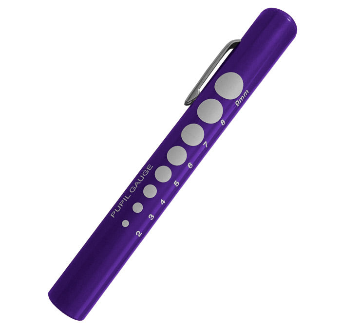 Pupil Gauge Disposable Penlight