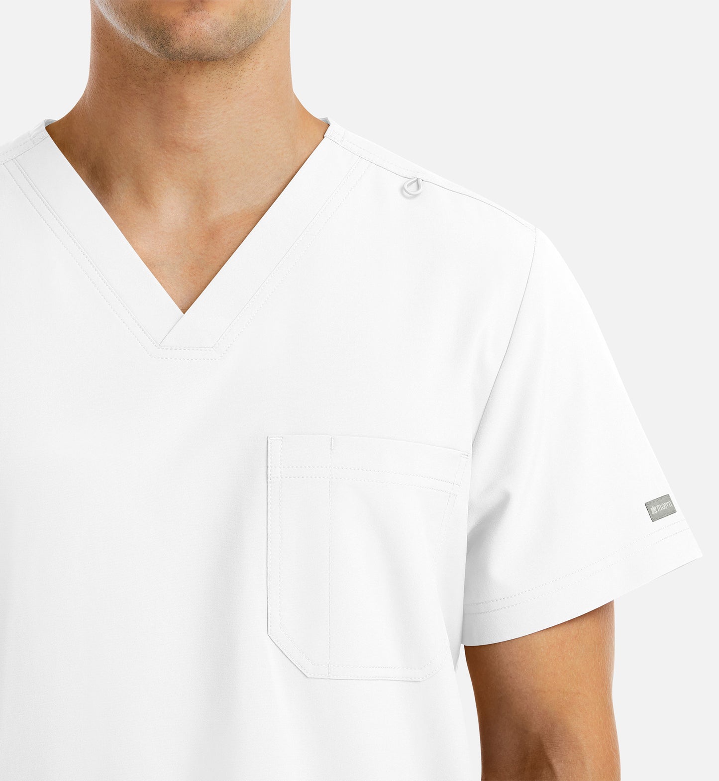 5802 - Men’s 4 Pocket Banded V-Neck Top