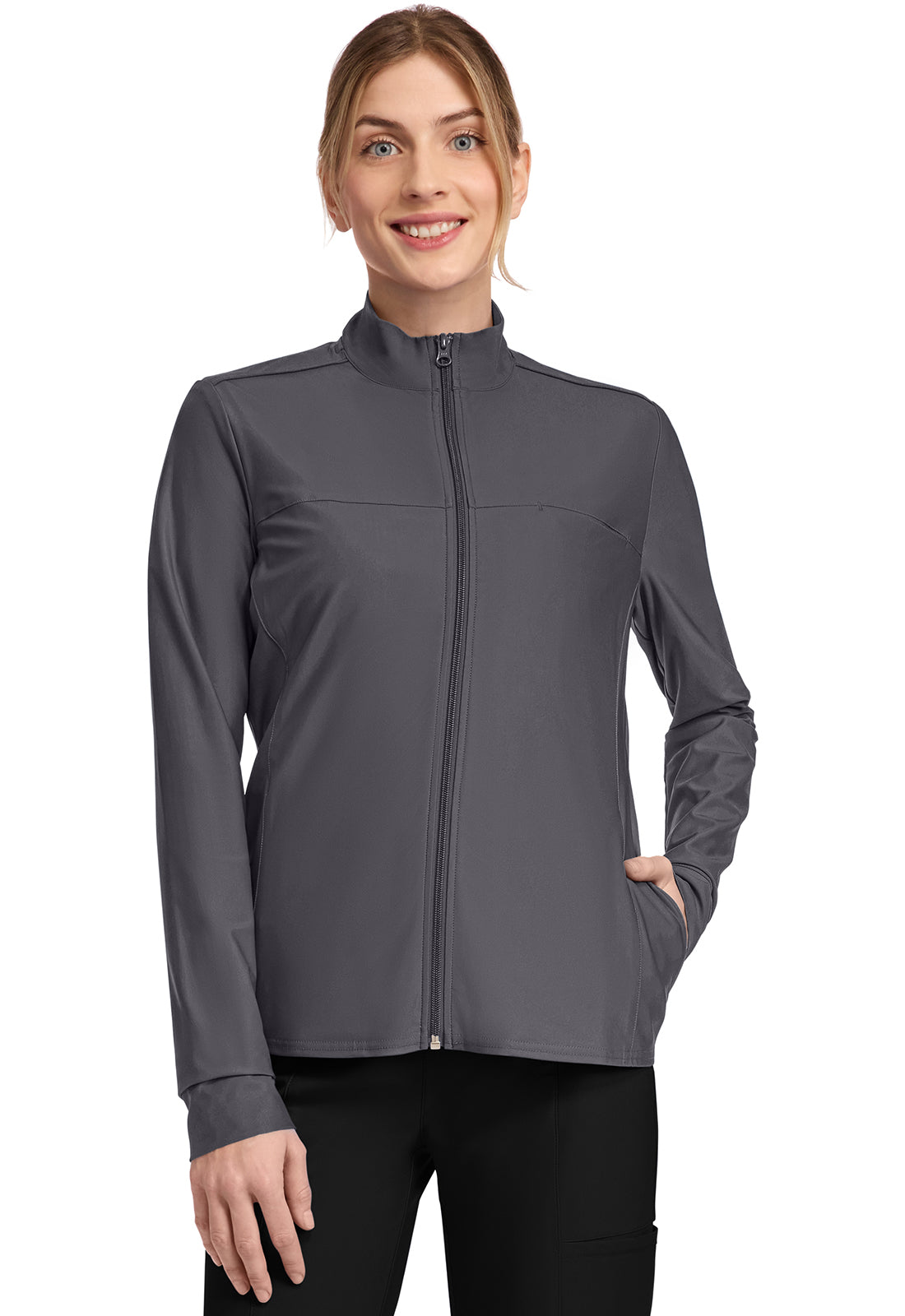 CK381 - Women's 3-Pocket Warm-up Jacket