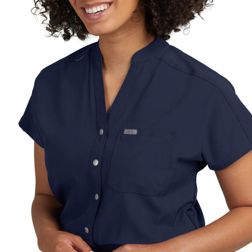 LO603 Women's 8-Pocket Cargo Scrub Jump Suit