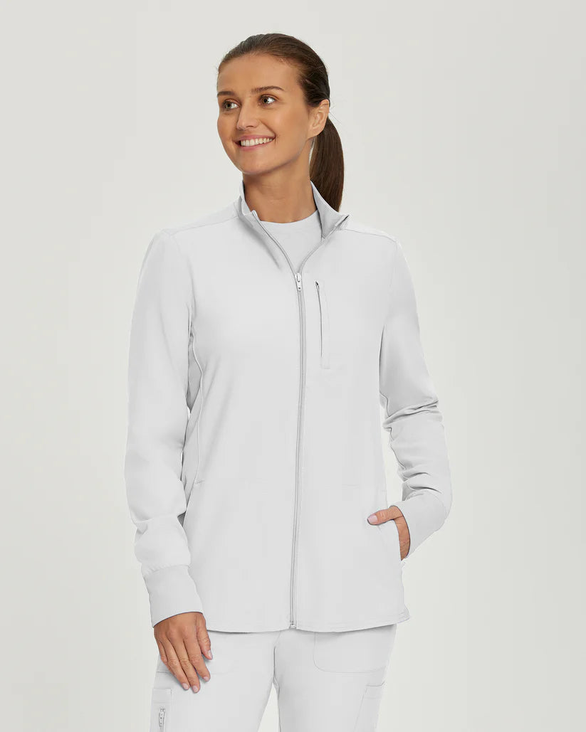 LJ700 3-Pocket Scrub Jacket