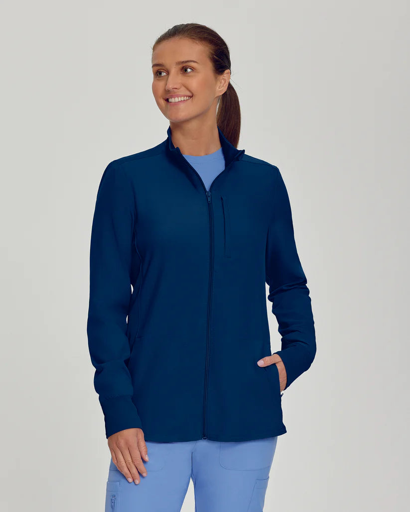 LJ700 3-Pocket Scrub Jacket