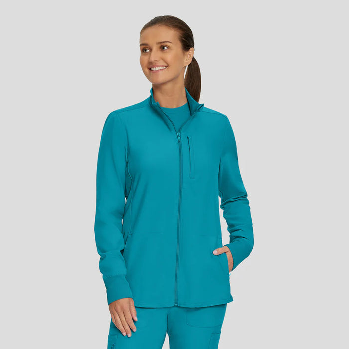 LJ700 3-Pocket Scrub Jacket