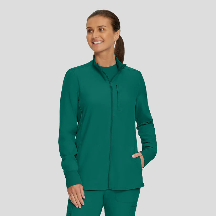 LJ700 3-Pocket Scrub Jacket