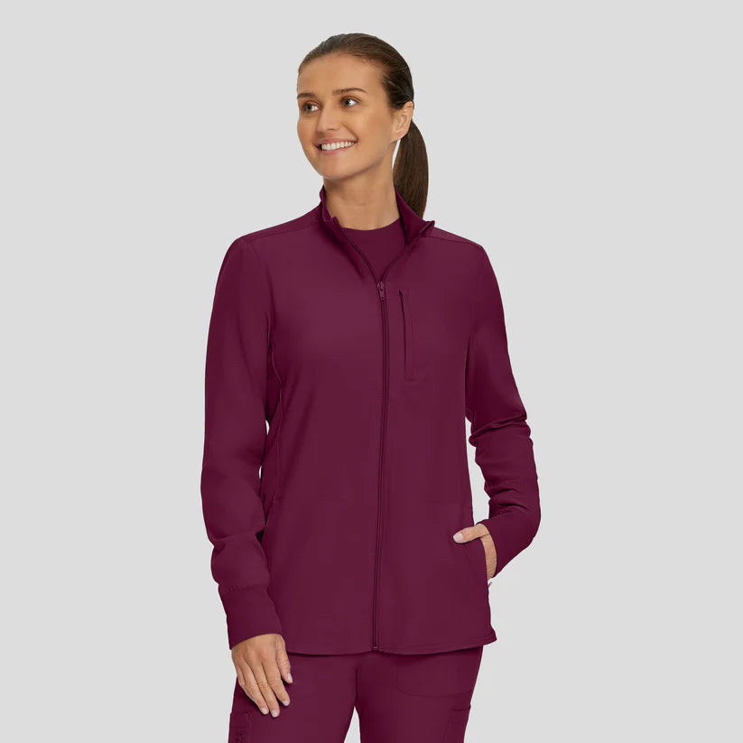 LJ700 3-Pocket Scrub Jacket
