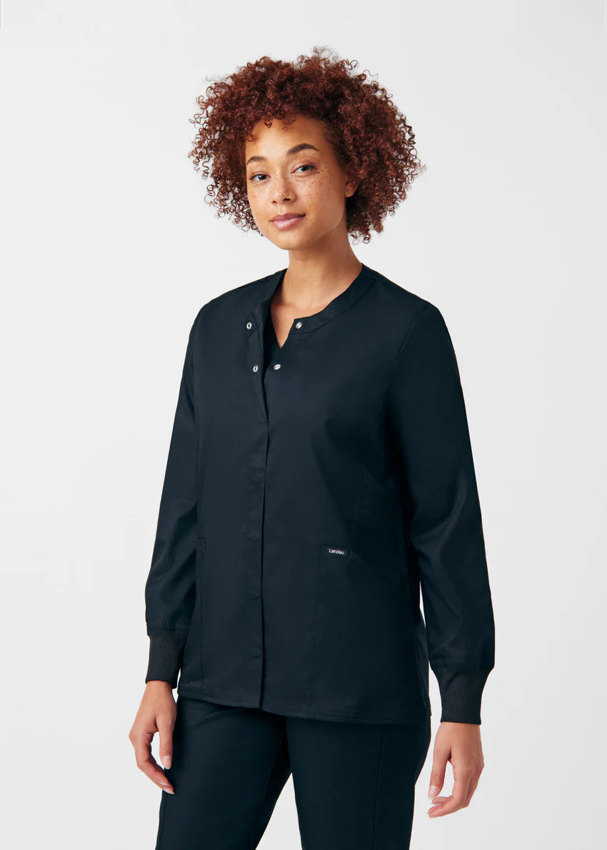 LJ706 3 Pocket Snap Front Jacket