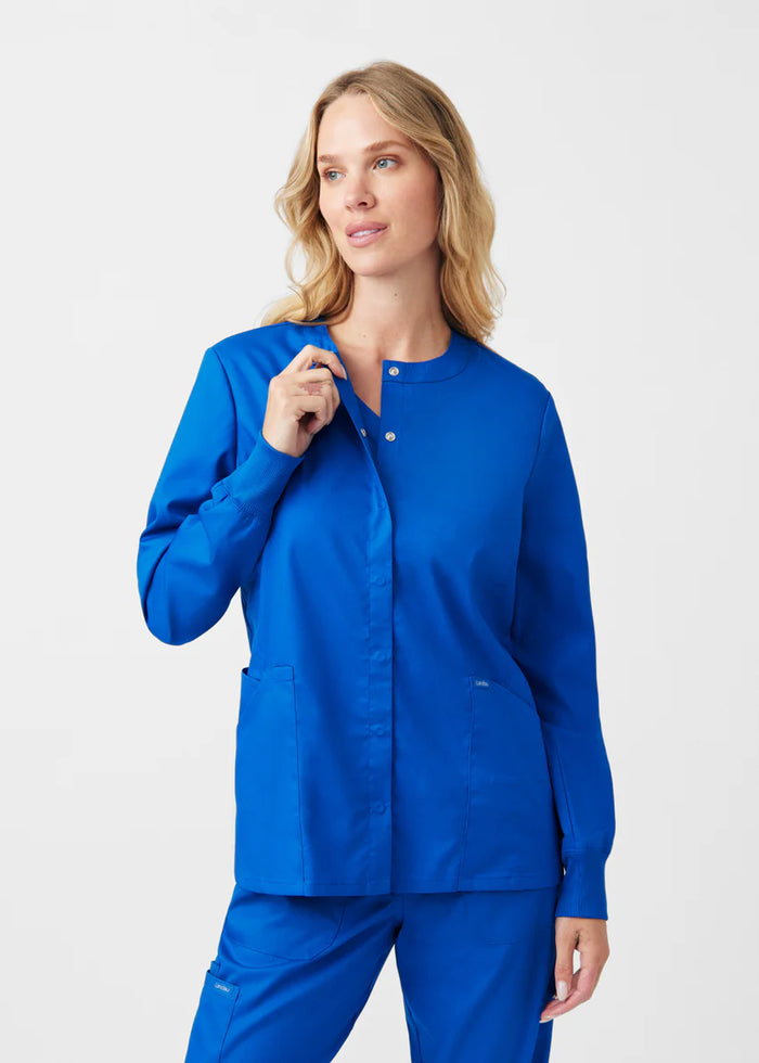 LJ706 3 Pocket Snap Front Jacket