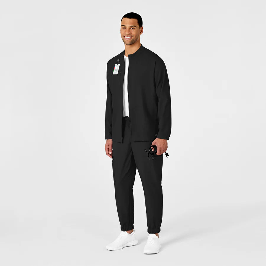 8355 Men's Zip Front Warm Up Jacket