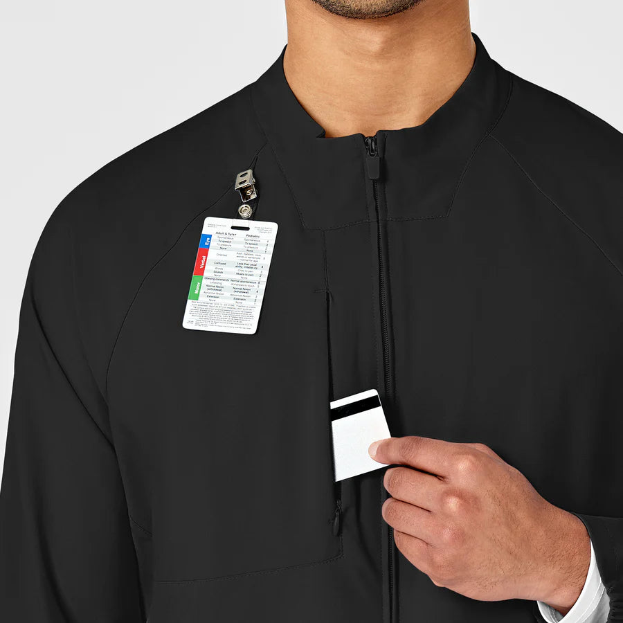 8355 Men's Zip Front Warm Up Jacket