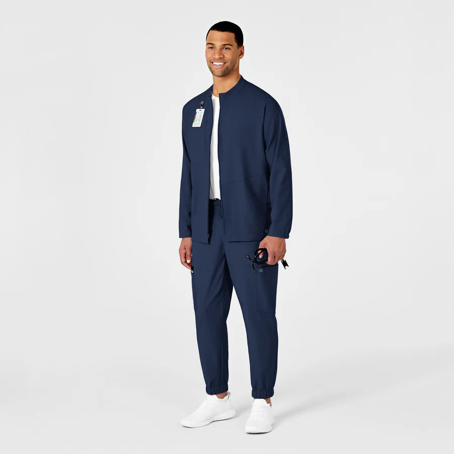 8355 Men's Zip Front Warm Up Jacket