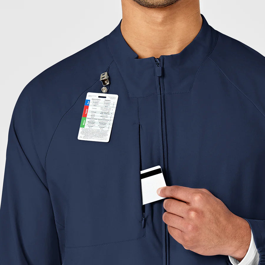 8355 Men's Zip Front Warm Up Jacket