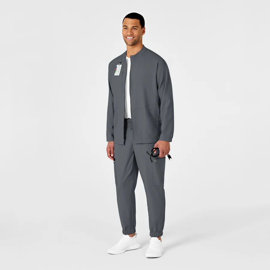 8355 Men's Zip Front Warm Up Jacket