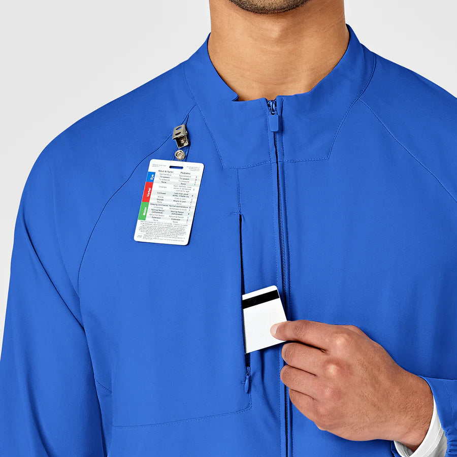 8355 Men's Zip Front Warm Up Jacket