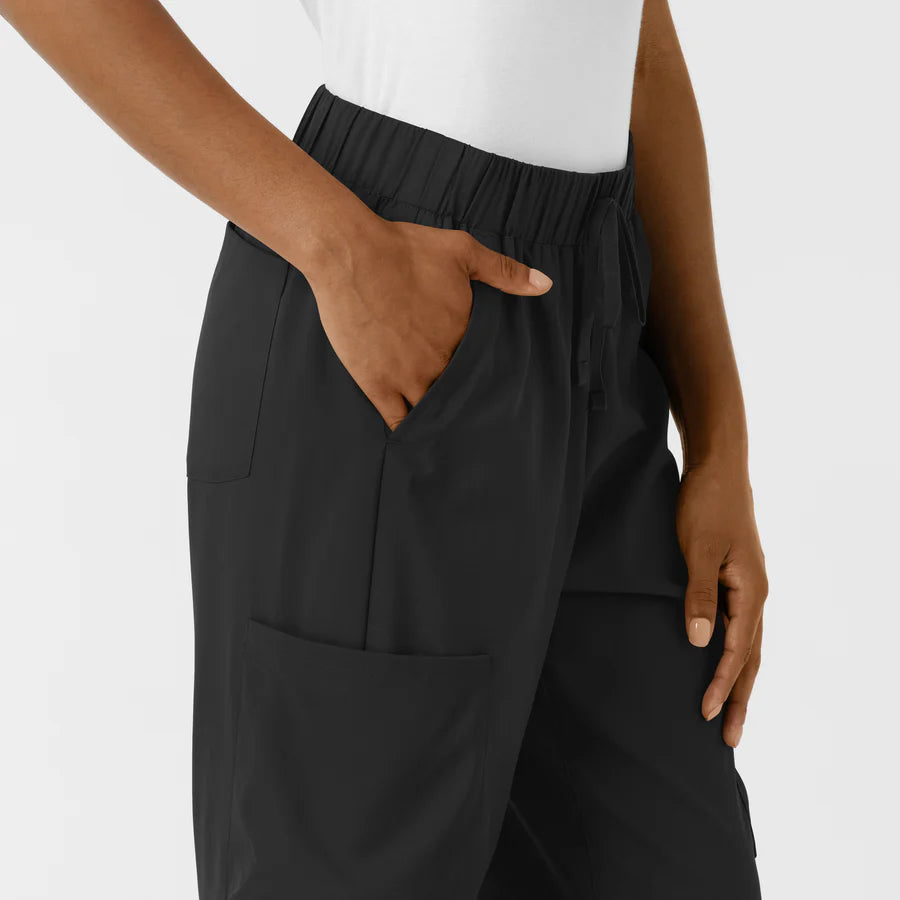 5451 Boundless Women’s Classic Wide Leg Double Cargo Scrub Pant