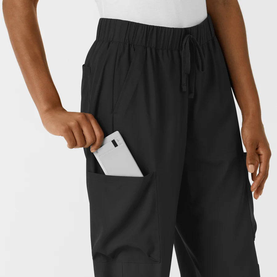 5451 Boundless Women’s Classic Wide Leg Double Cargo Scrub Pant
