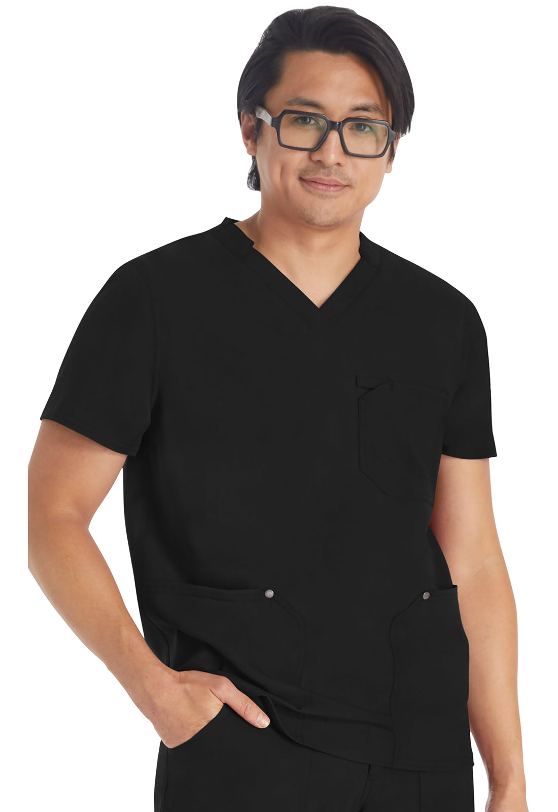 DK677 Men's V-Neck Top