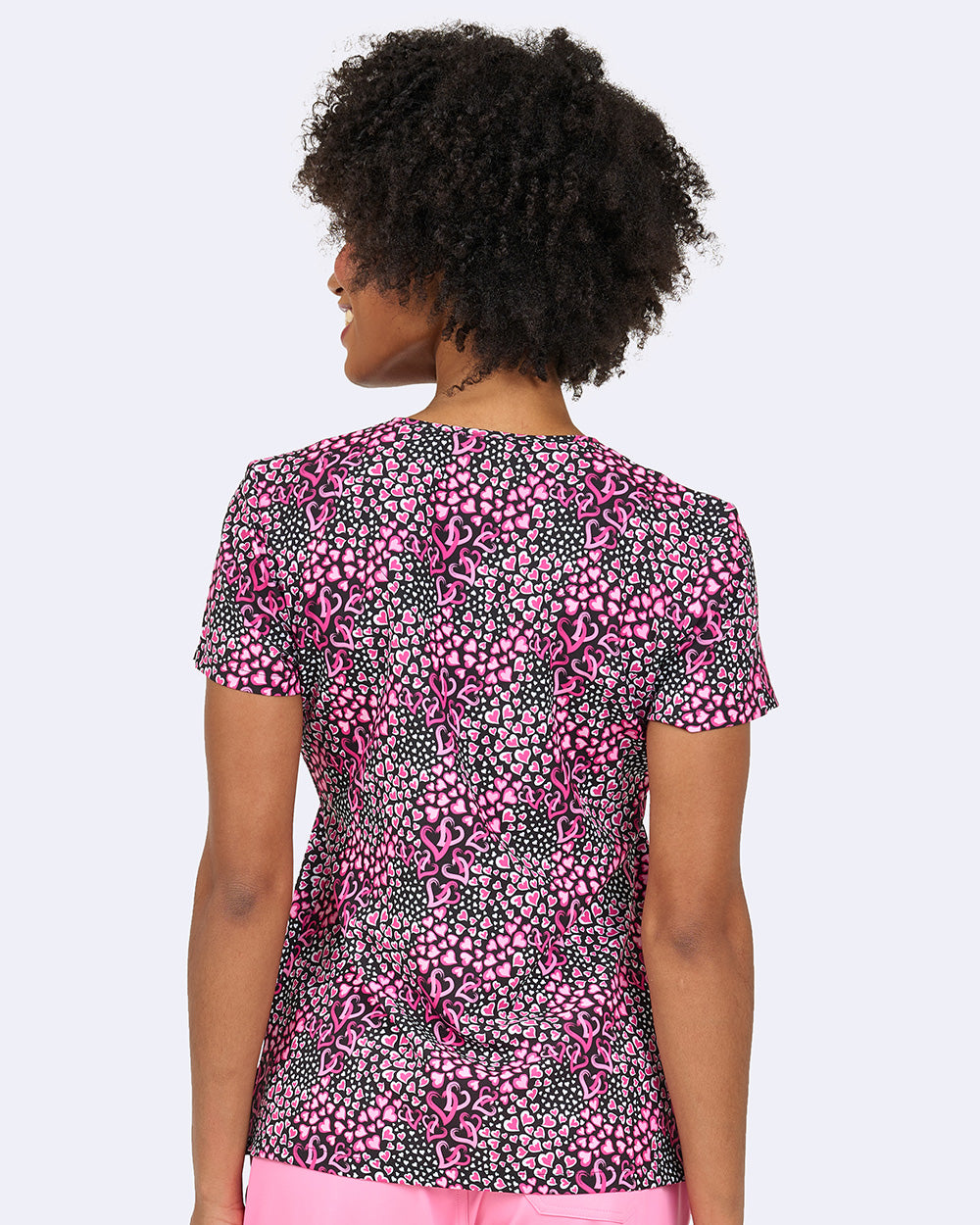 1054 Audrey Print Top