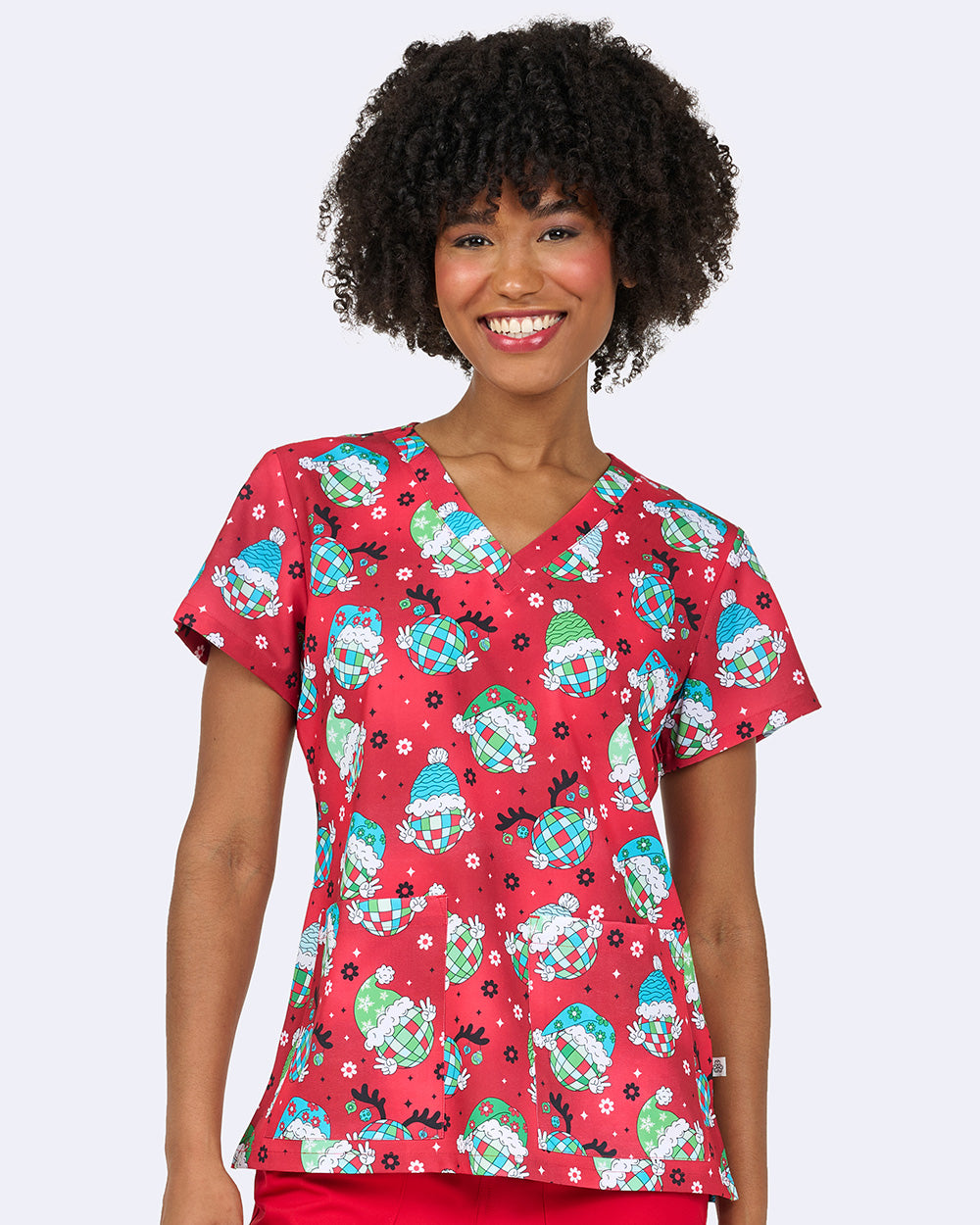 1054 Audrey Print Top