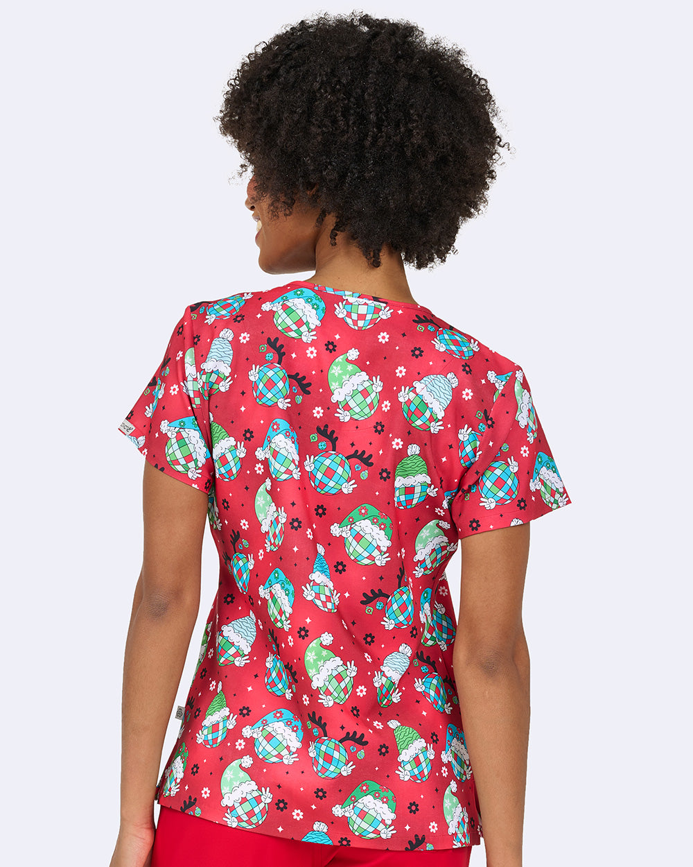 1054 Audrey Print Top