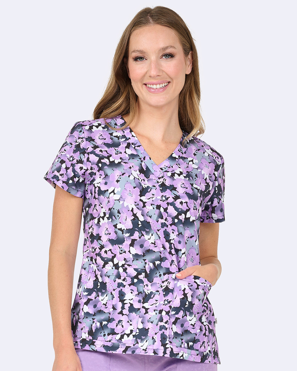 1054 Audrey Print Top