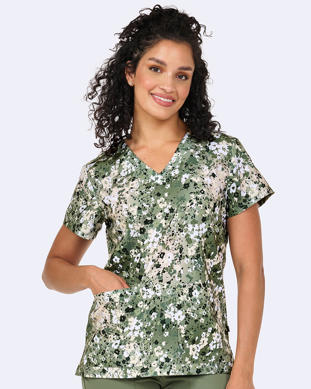 1054 Audrey Print Top