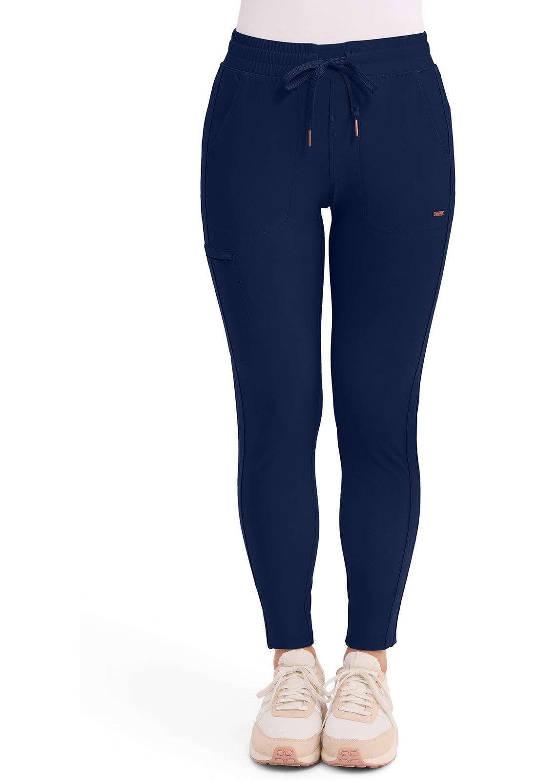 CK095 Mid Rise Tapered Leg Drawstring Pant