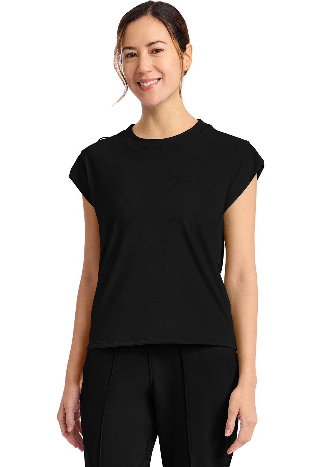 CK936 Women's 1-Pocket Crew Neck Top