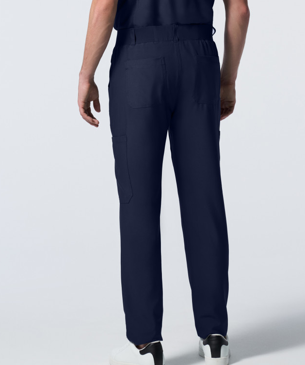 LB410P Landau Forward Men's Tapered-Leg Cargo Scrub Pants