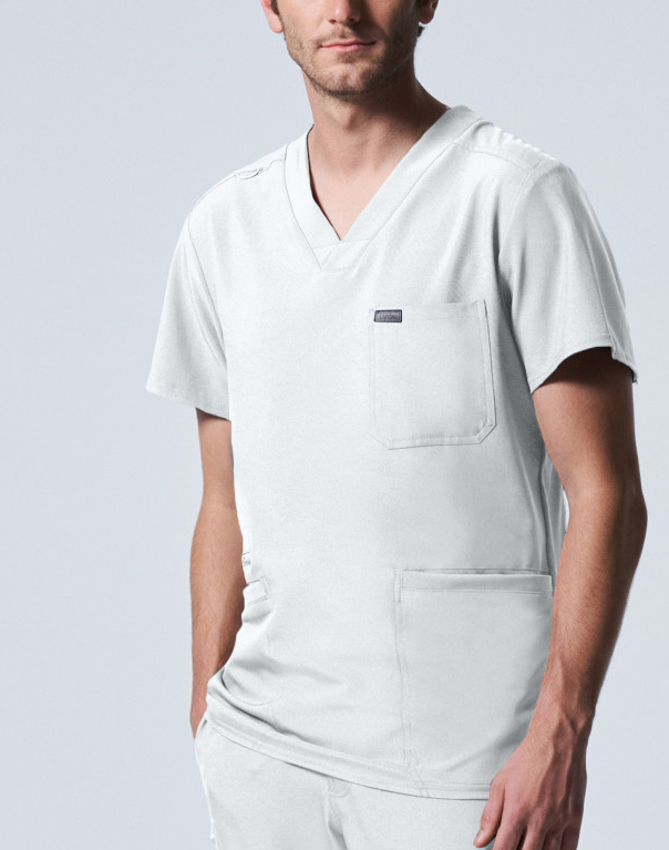LT110 - 4-Pocket V-Neck Scrub Top