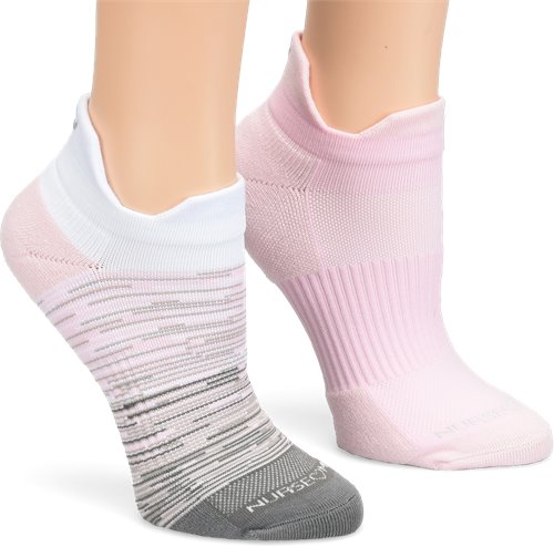 NA0063299 - Compression Ankle Socks - Pink/Grey