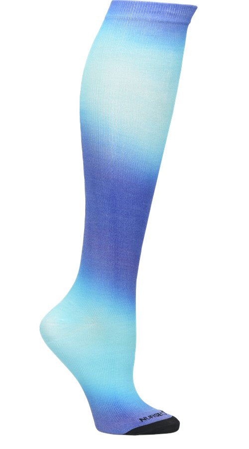 NA0065399 - Nurse Mates Compression Socks - Aurora Lights