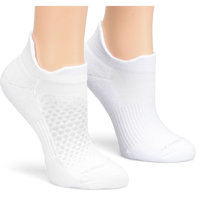 Active Stride Anklets 2pk - White