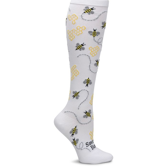 NA0022799W - Wide Calf Compression Socks - Save The Bees