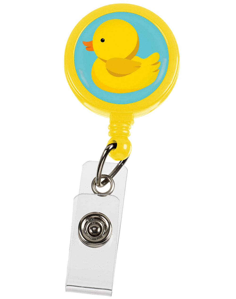 S13- Retracteze™ ID Holder - Yellow Duck