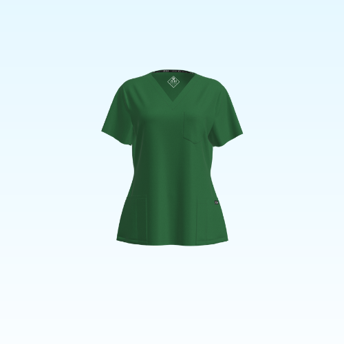 7225 Women's Petite Scrub Top