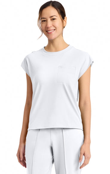 CK936 Women's 1-Pocket Crew Neck Top