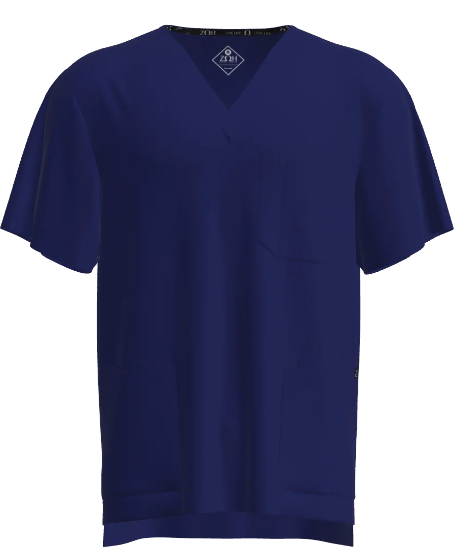 7220 Unisex Multi-Pocket Scrub Top