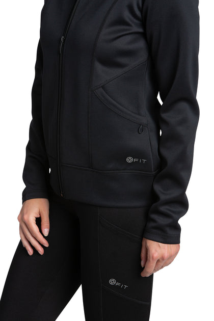 Dri fit zip deals up jacket women's