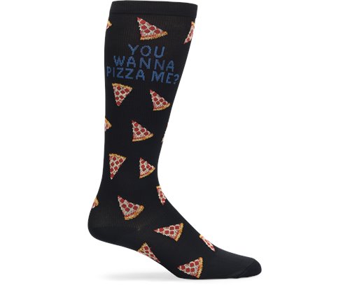 Nurse Mates Compression Socks - Men's Pizza Me (NA0044999)
