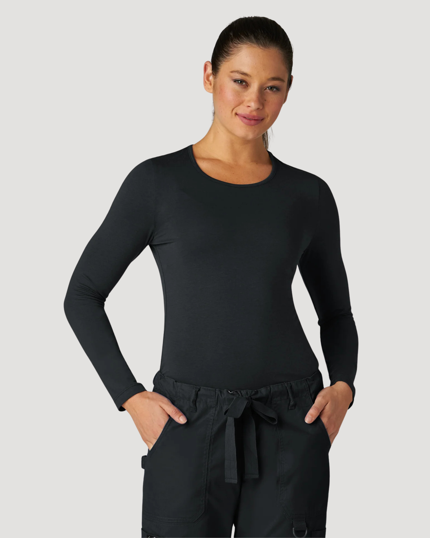 1146 koi Essentials Tender Tee Long Sleeve Underscrub