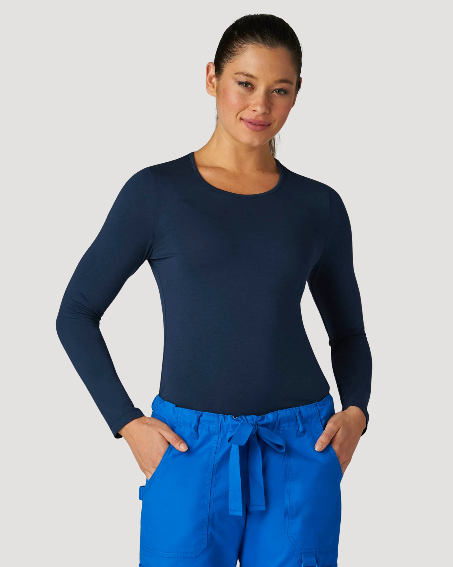 1146 koi Essentials Tender Tee Long Sleeve Underscrub