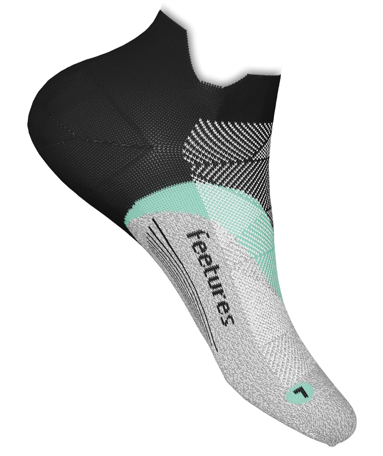 E50 - Elite Light Cushion No Show Tab Ankle Socks