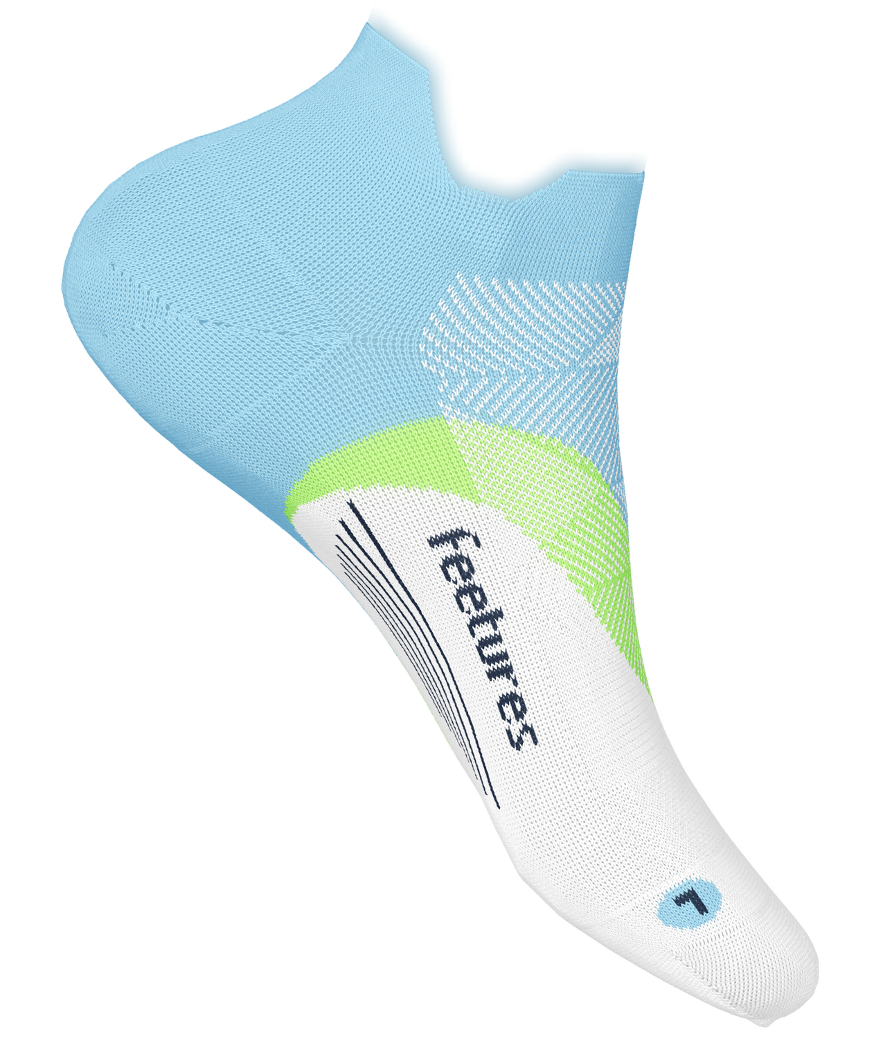 E50 - Elite Light Cushion No Show Tab Ankle Socks