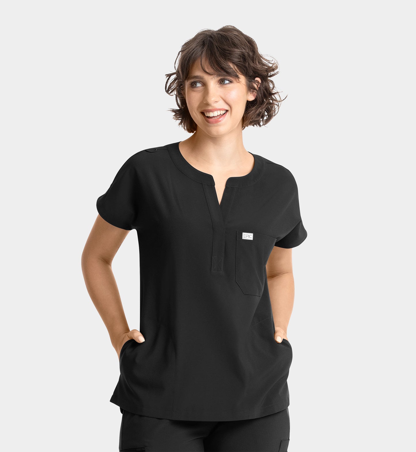 4804 - Women's Dolman 3 Pocket Top