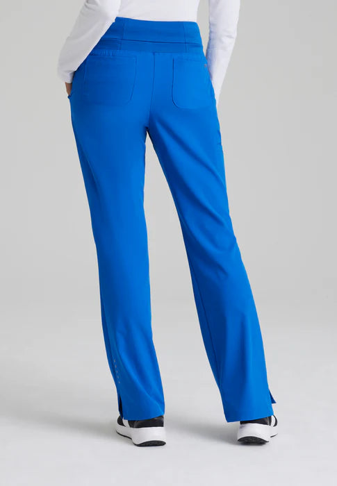 Stride 5-Pocket Mid-Rise Fit & Flare Leg Scrub Pant