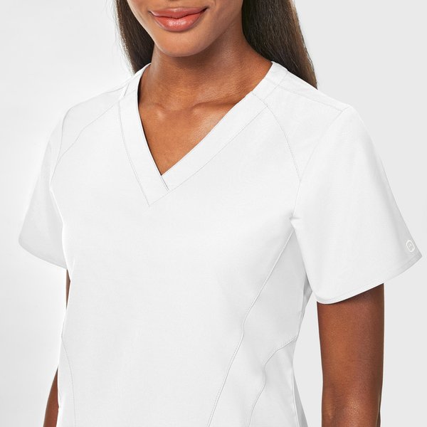 6155 W123 Women's Stylised V-Neck Top