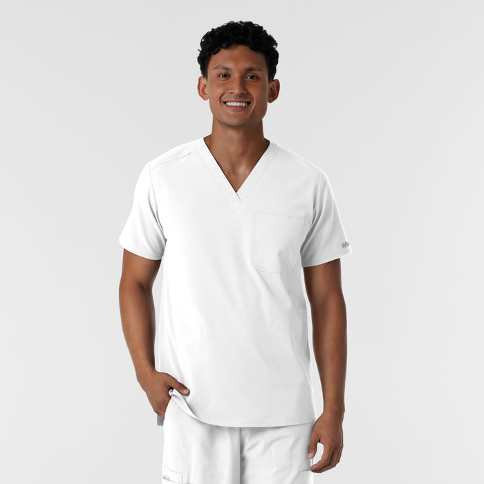 6380 - Nutur Men's V-Neck Scrub Top