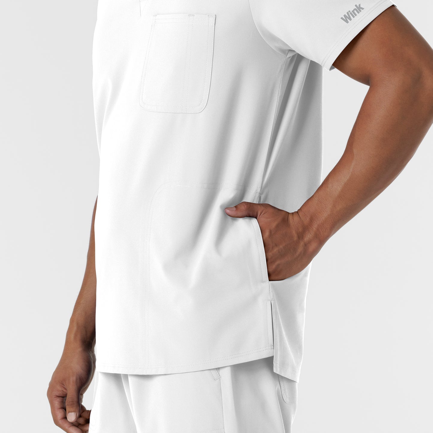 6380 - Nutur Men's V-Neck Scrub Top