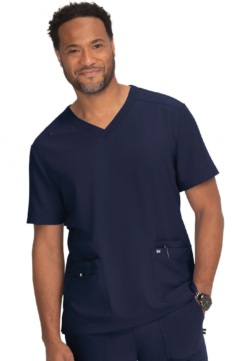 672 - Men's Free To Be Scrub Top