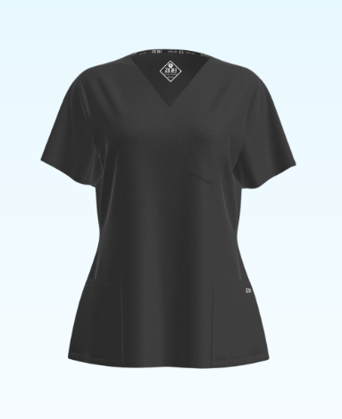 7225 Women's Petite Scrub Top